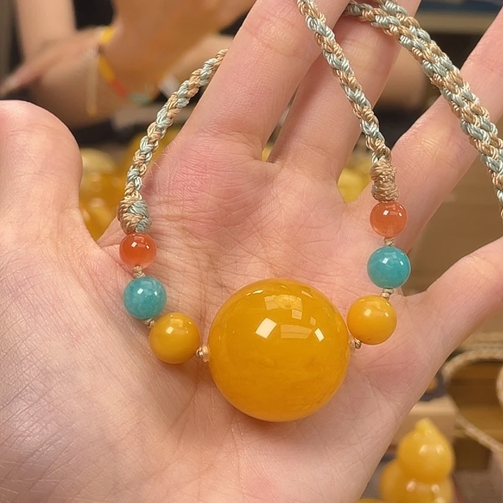 琥珀未镶嵌珠宝奇石琥珀蜜蜡J