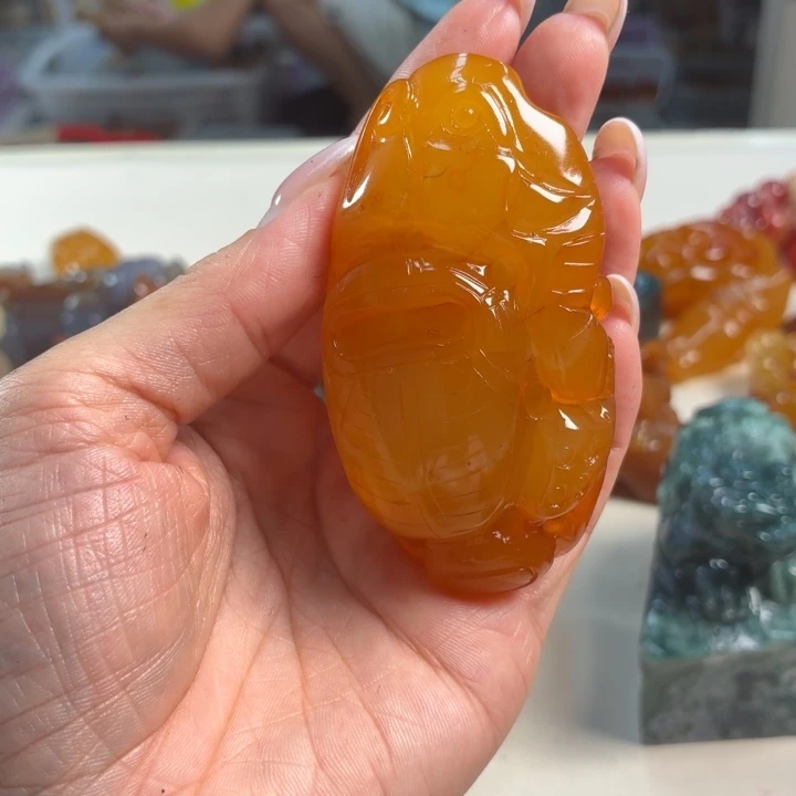 玛瑙/玉髓未镶嵌吊坠(不含链)