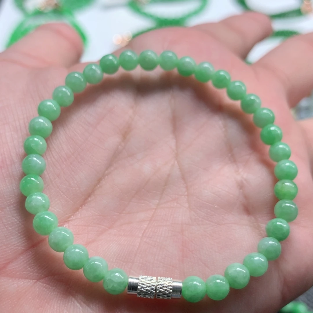 翡翠未镶嵌手链翡翠