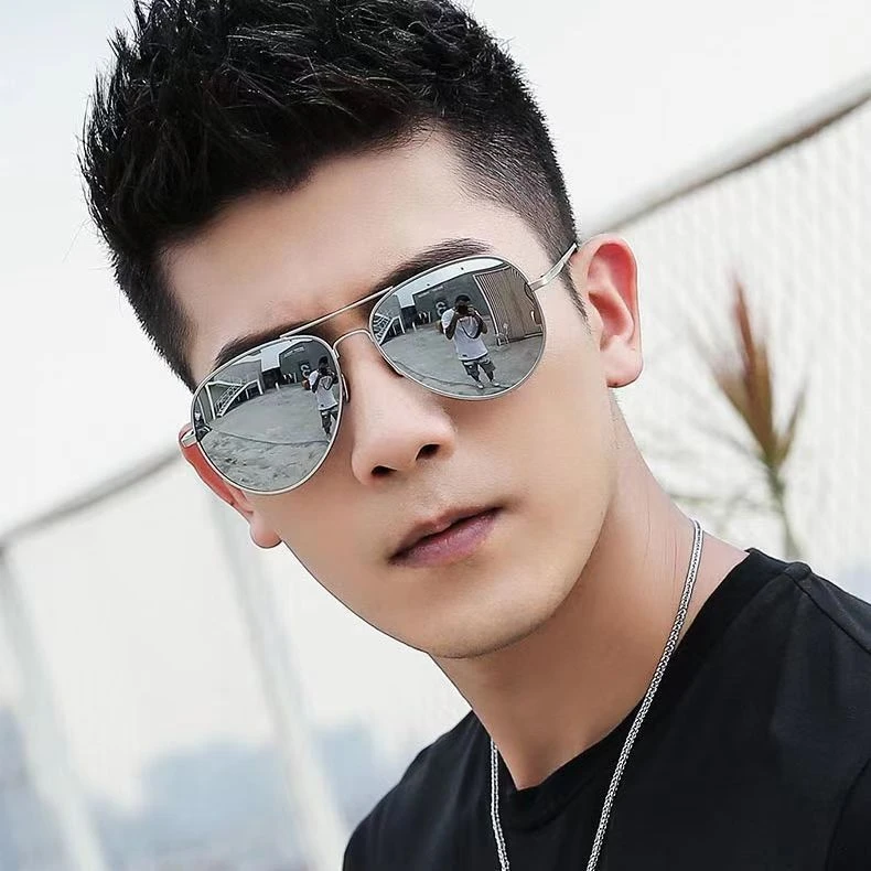 墨镜男女通用防紫外线圆脸长脸大脸太阳镜防嗮偏光骑行休闲眼镜