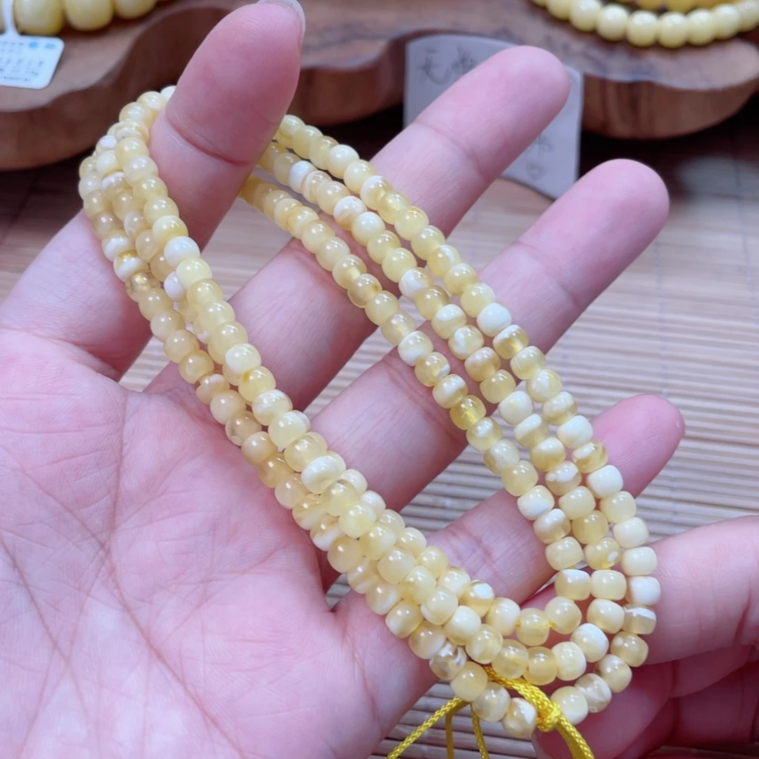 蜜蜡未镶嵌手串蜜蜡