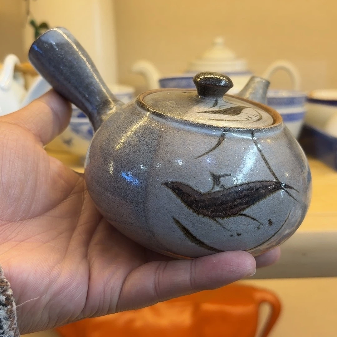 钧瓷杯子茶壶回流