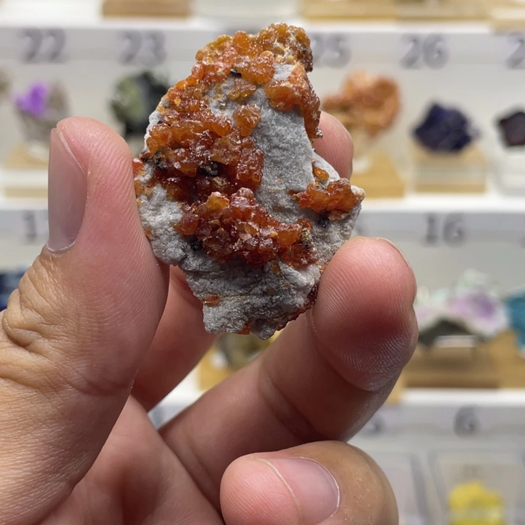 石材闪锌矿摆件家居