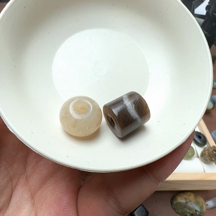 未镶嵌和田玉珠宝半成品玫**瑰