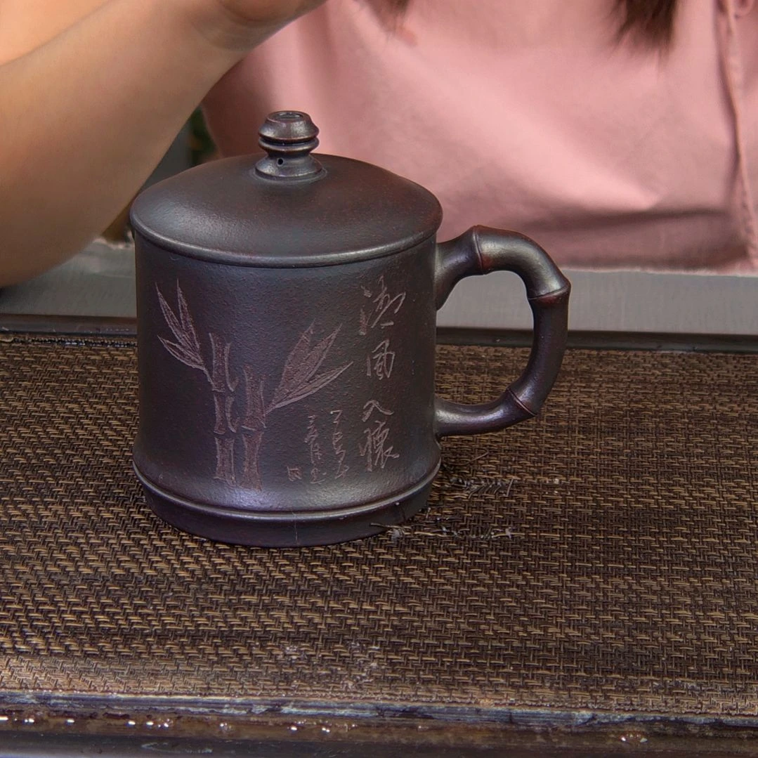 茶杯紫砂高货放漏