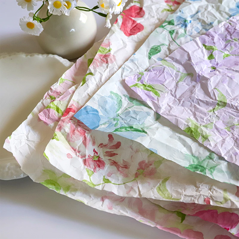 春日系列樱花香氛雪梨纸加厚38克防水内衬纸礼品打包花束包装纸