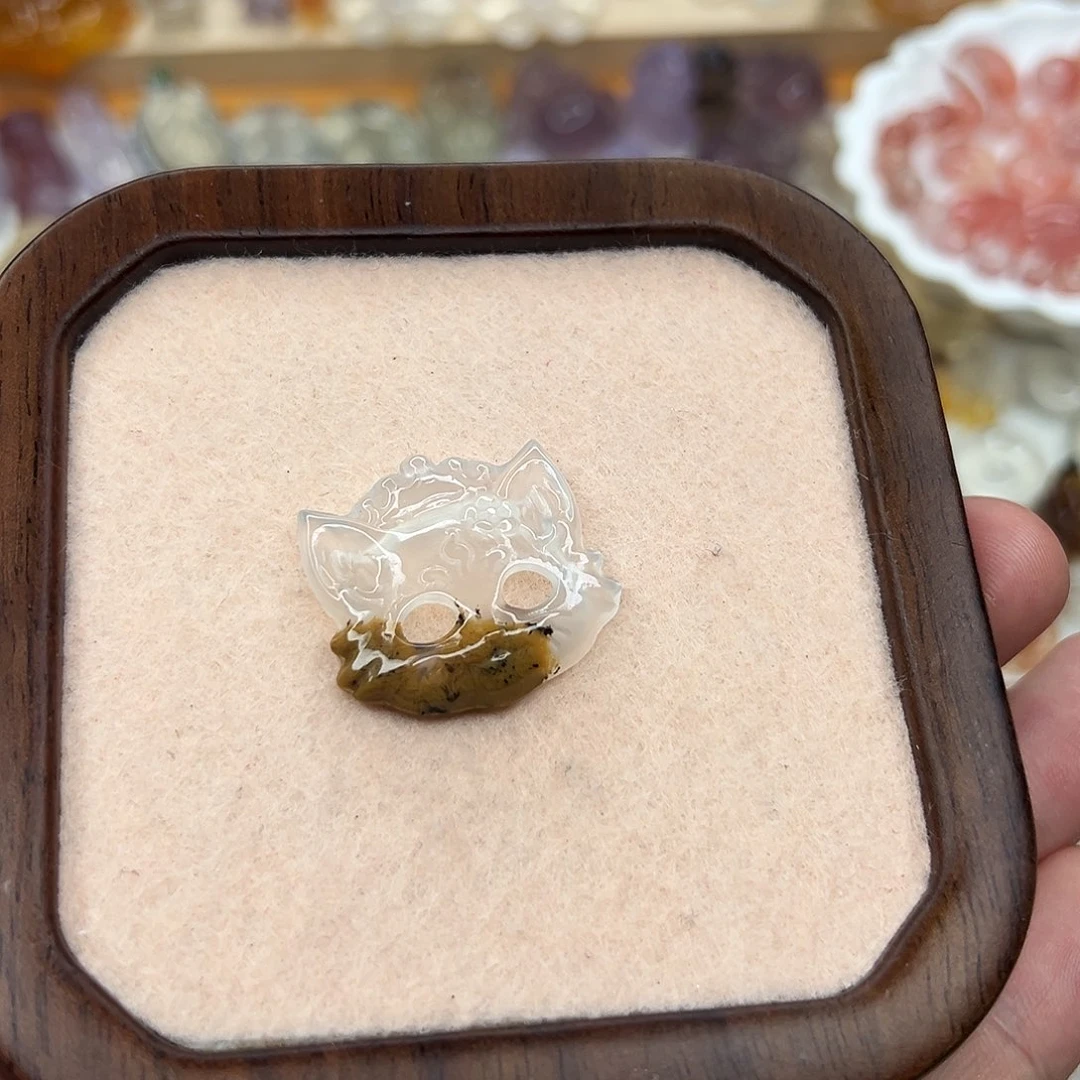 玛瑙/玉髓未镶嵌颈饰