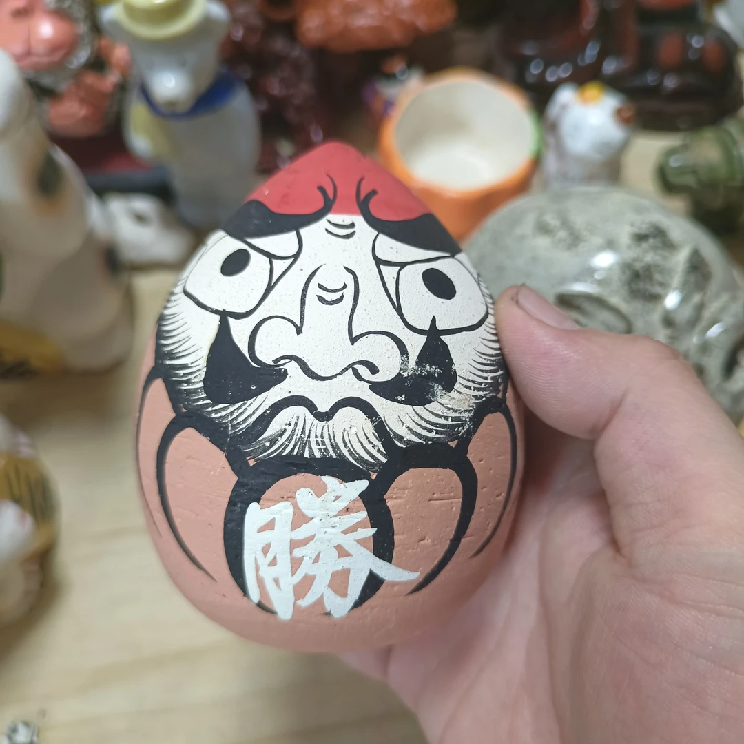 达摩蛋高10厘米宽8厘米左右
