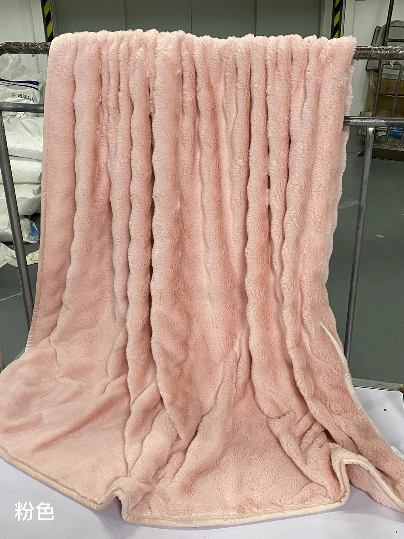 丽家平！年货节 兔兔毯 沙发毯 休闲毯 装饰毯飘窗毯子床品