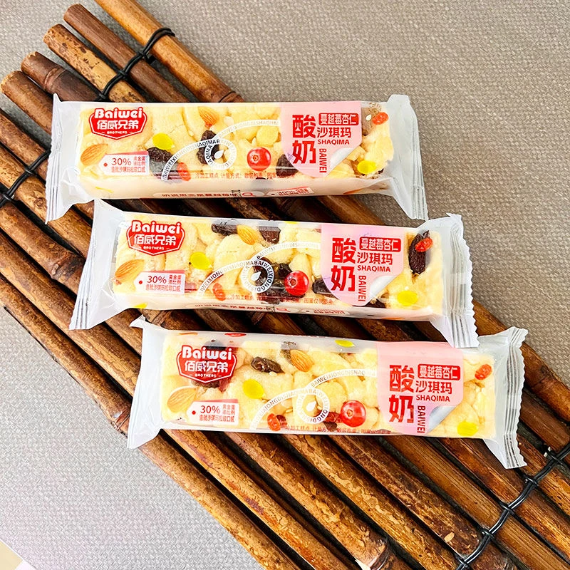 佰威兄弟坚果沙琪玛小包装休闲小吃独立包装软沙琪玛早餐同款零食