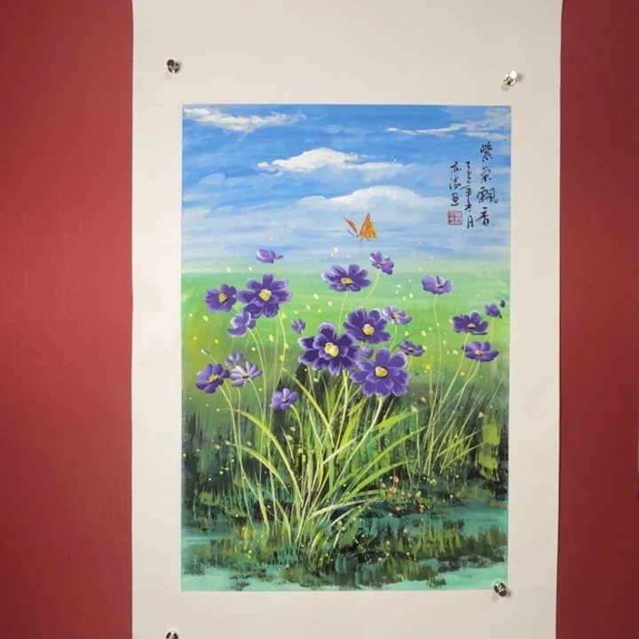 国画精品手绘作品