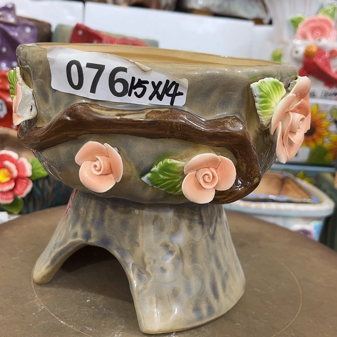 粗陶多肉花盆花盆