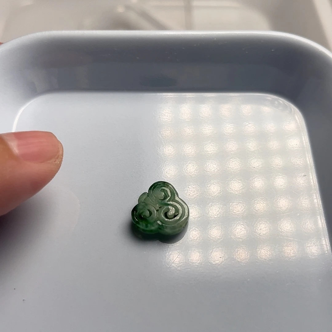 颈饰未镶嵌翡翠天然翡翠