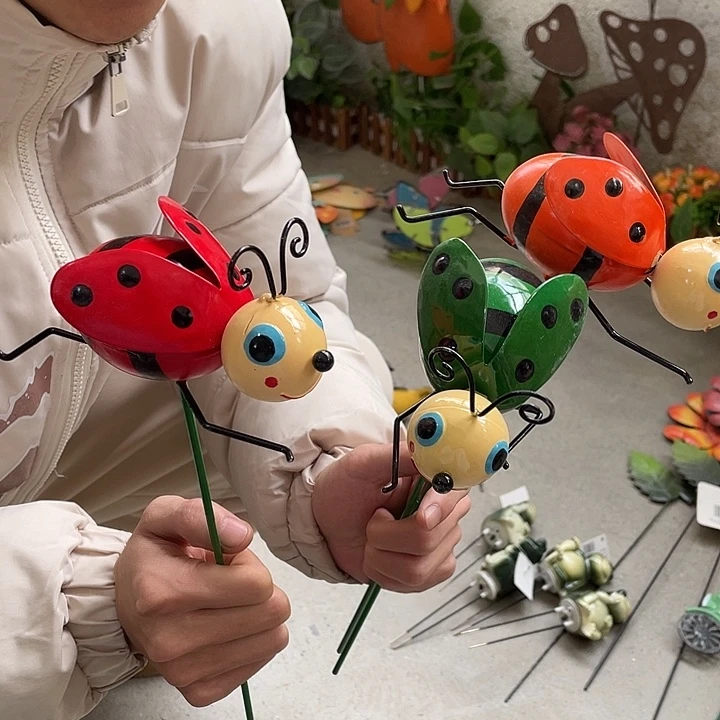 树脂样品样品样品瓢虫花插