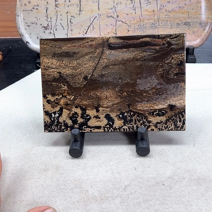 广西石广西天然国画石