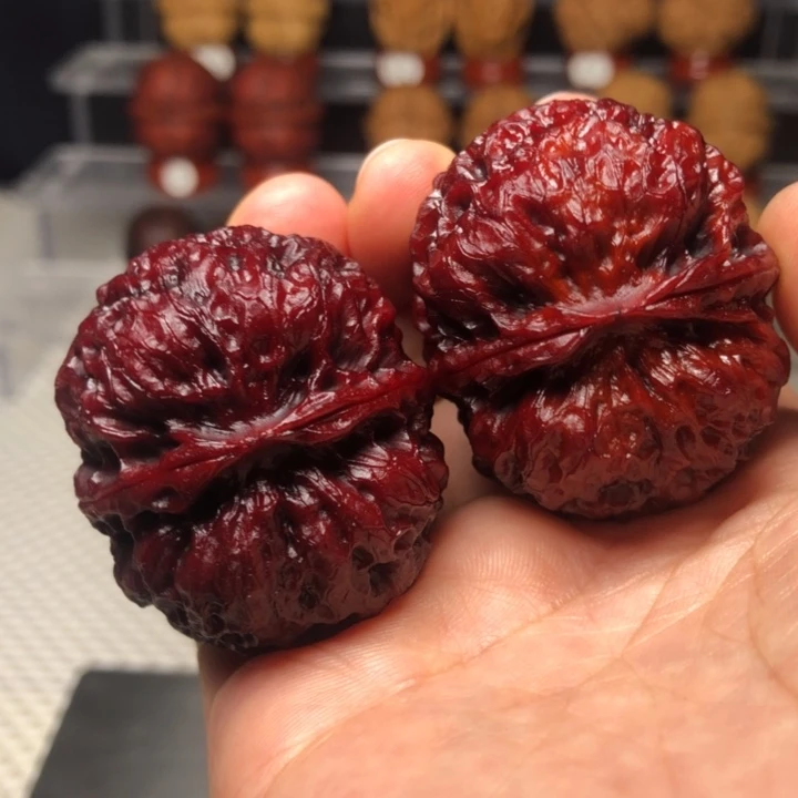 把件文玩核桃41龙鳞战甲