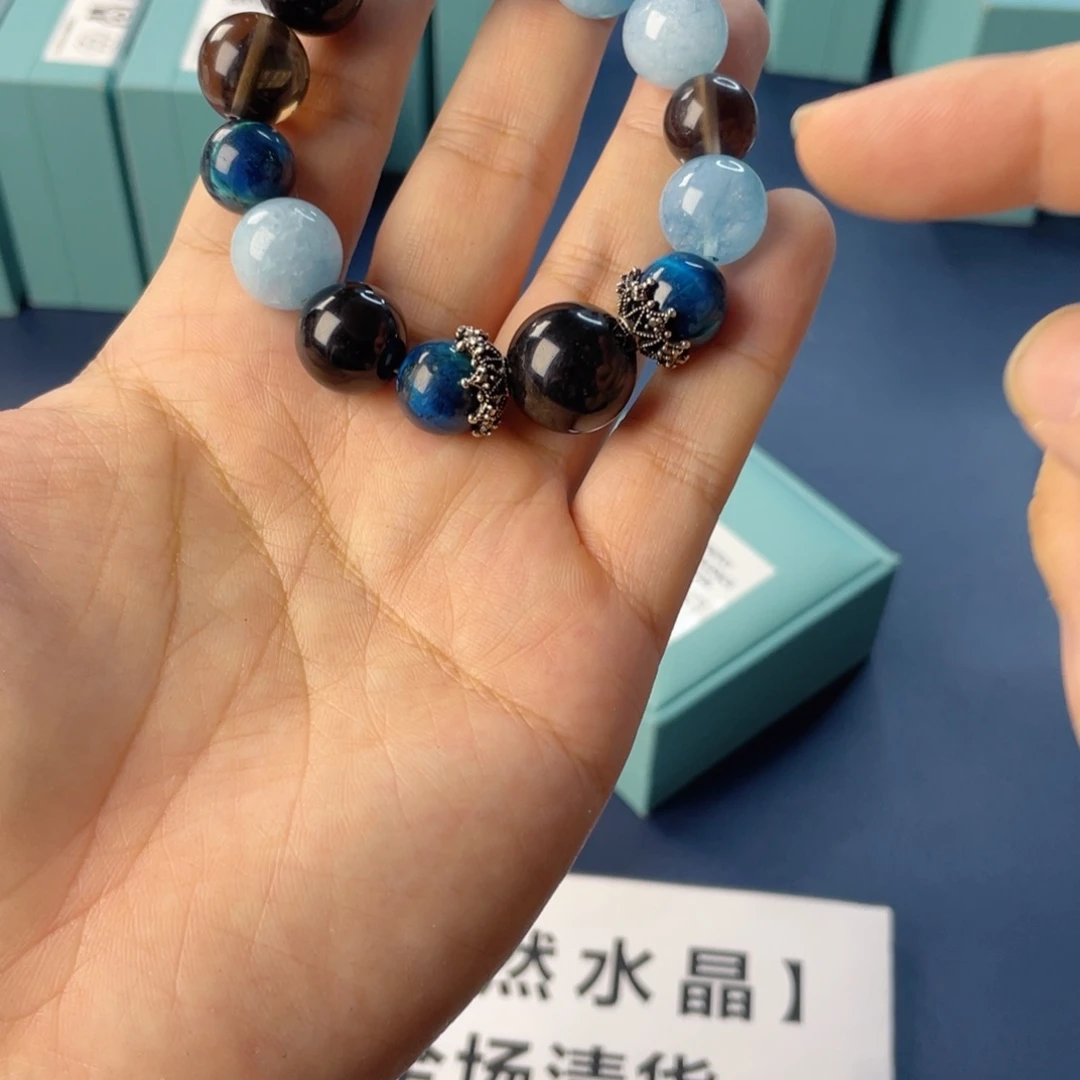 银S925镶嵌水晶手链