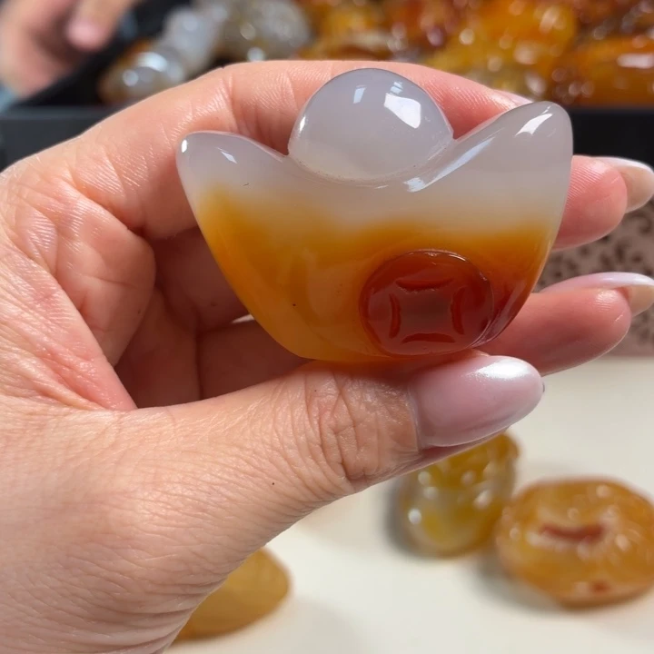 玛瑙/玉髓吊坠(不含链)未镶嵌