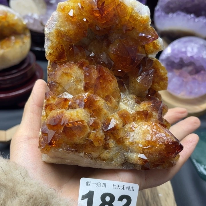 大型摆件（非配饰）未镶嵌紫晶