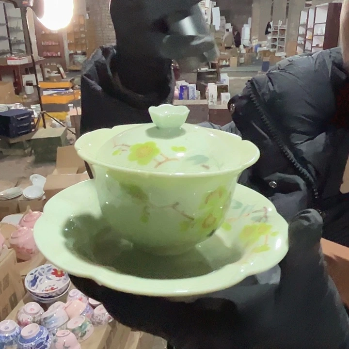 陶其他景德镇高温瓷三才