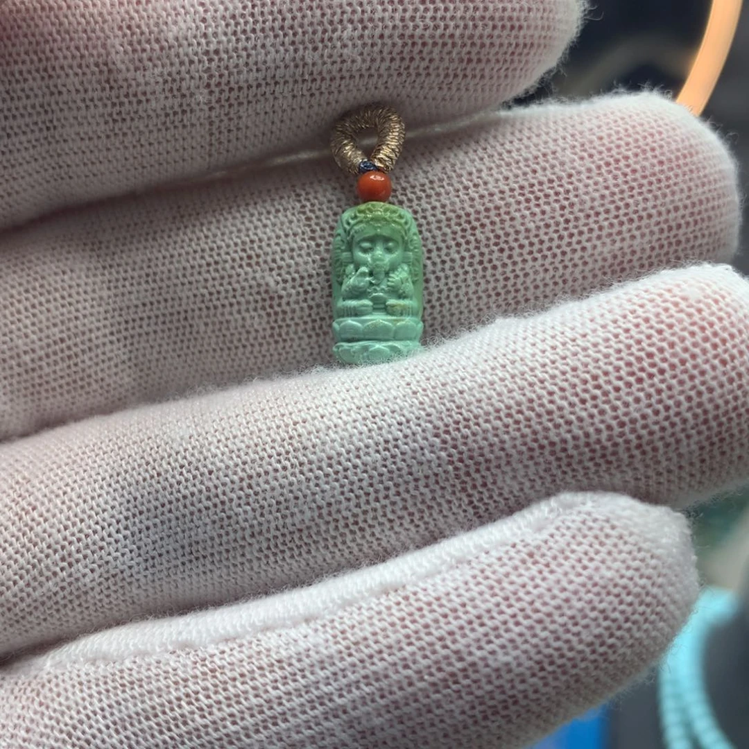 绿松石挂件未镶嵌