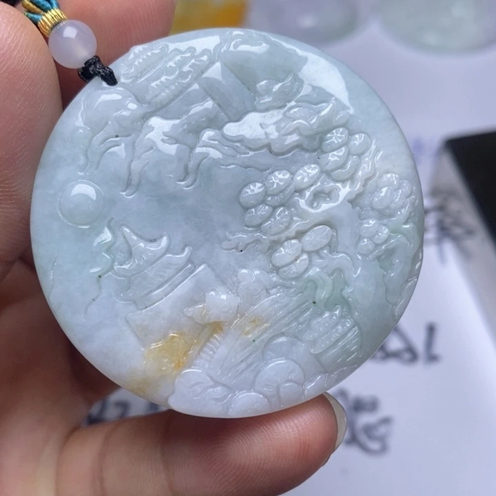 颈饰未镶嵌翡翠翡翠