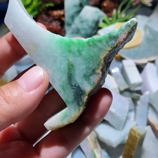 翡翠散珠边角料227