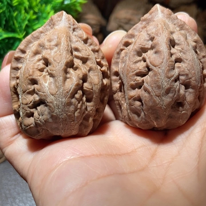 把件文玩核桃东北楸子小雪74