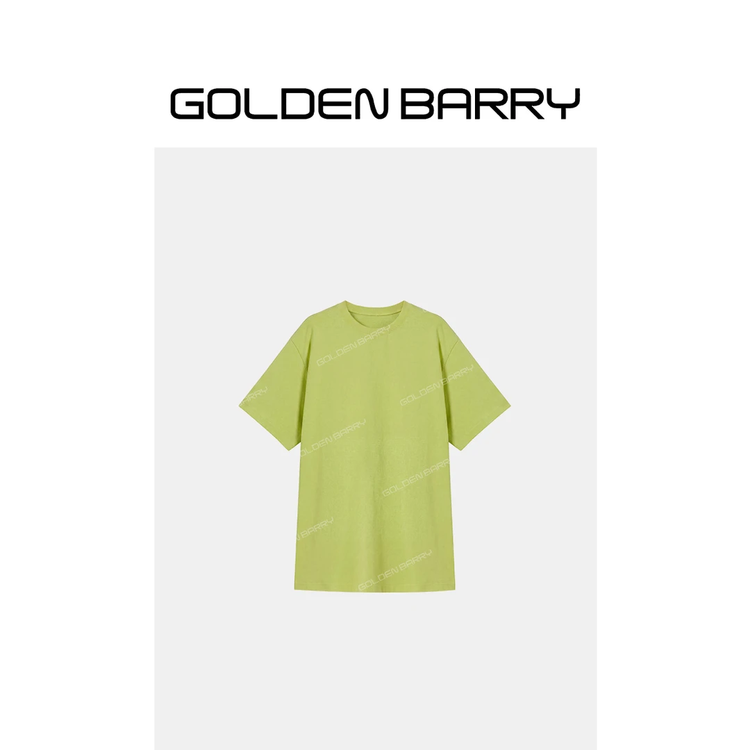 GOLDENBARRY|206408基础落肩短袖T