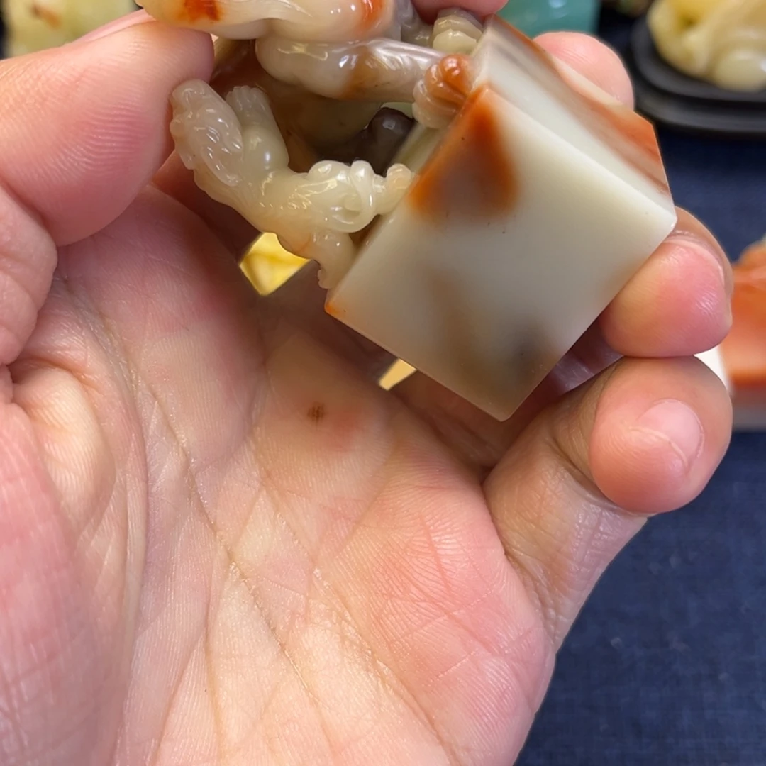 山***松寿山石印石寿山石