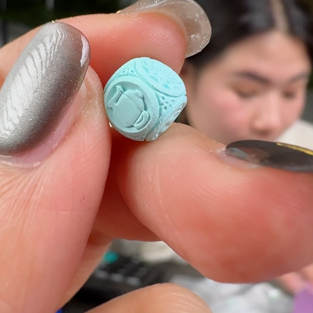 绿松石珠宝奇石未镶嵌