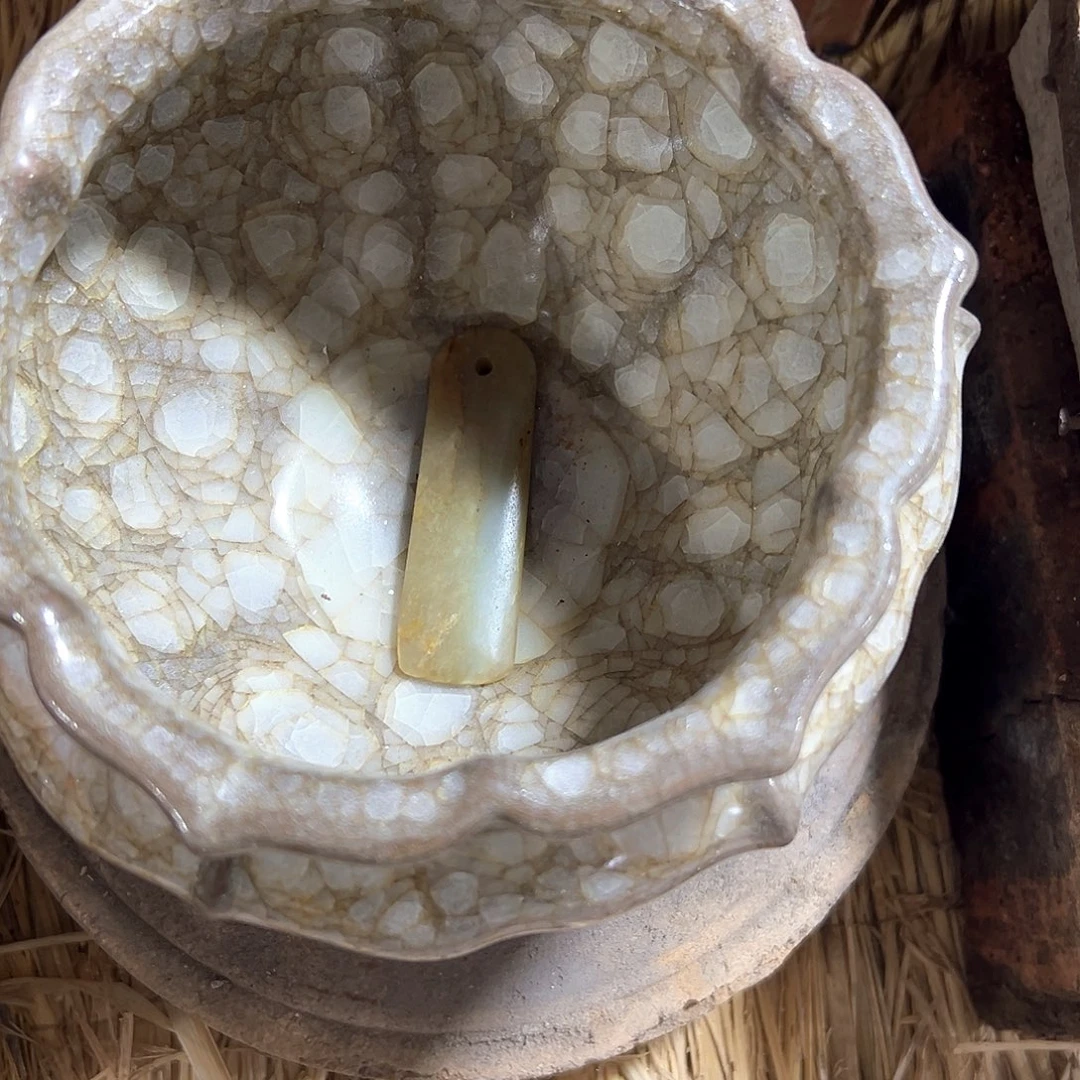 有***缘瓷片陶瓷艺术品制作与