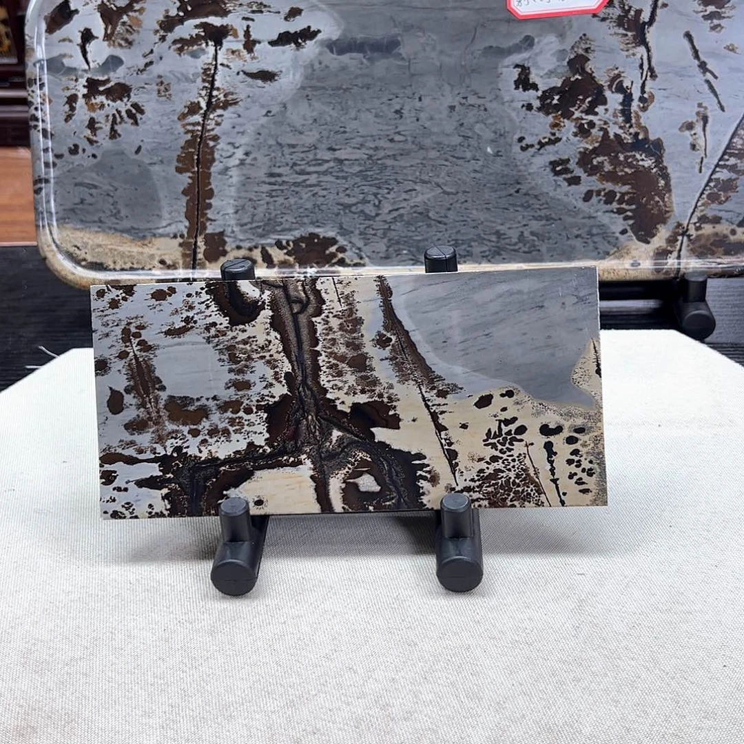 广西石广西天然国画石