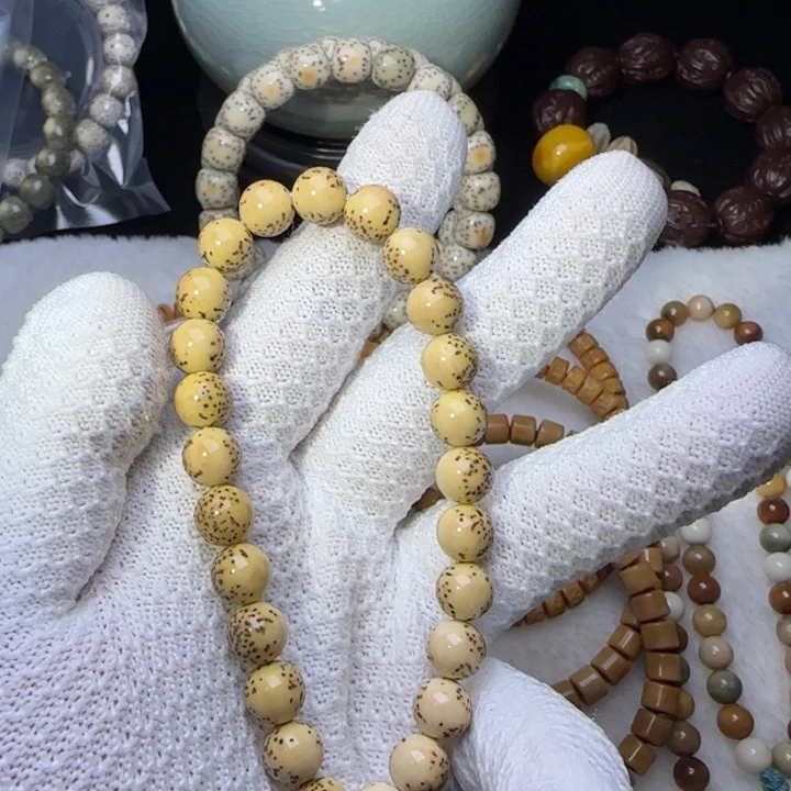 星月菩提手串河豚版龙蛋