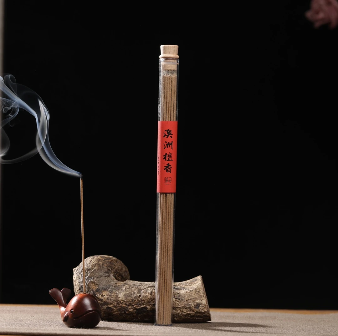 天然澳洲檀香中式线香古法手工香薰室内居家纯天然冥想熏香除异味