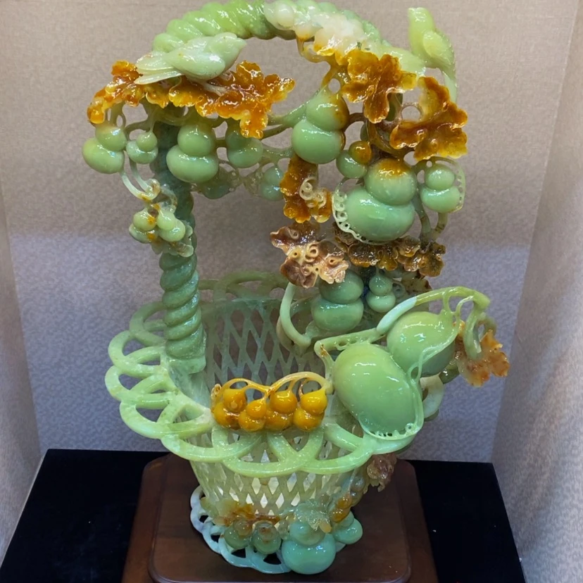 【闪购商品】蛇纹石玉摆件未镶嵌