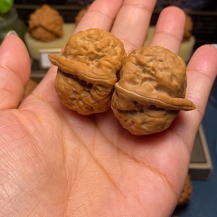【闪购商品】把件文玩核桃古蝉