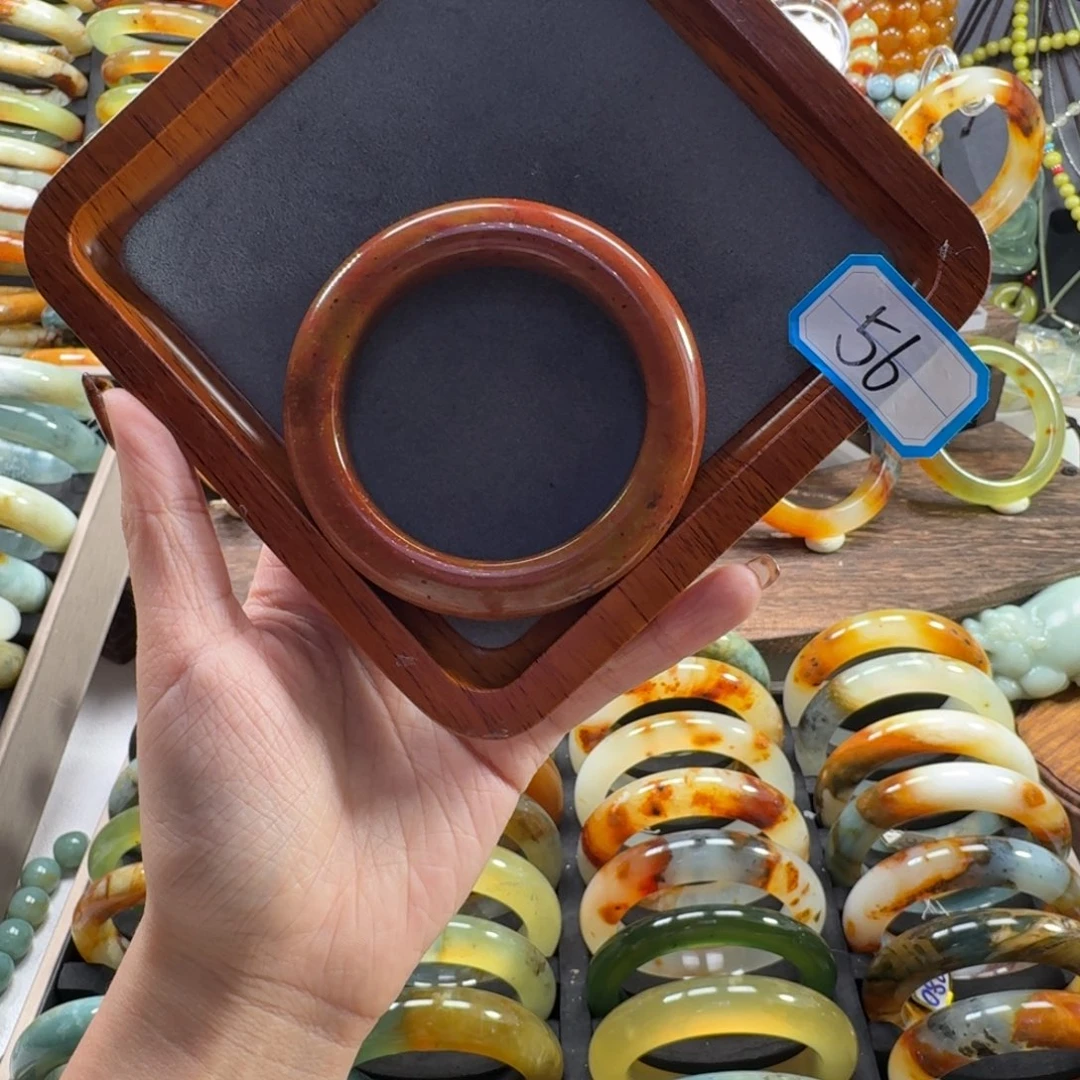 蛇纹石玉合金手镯