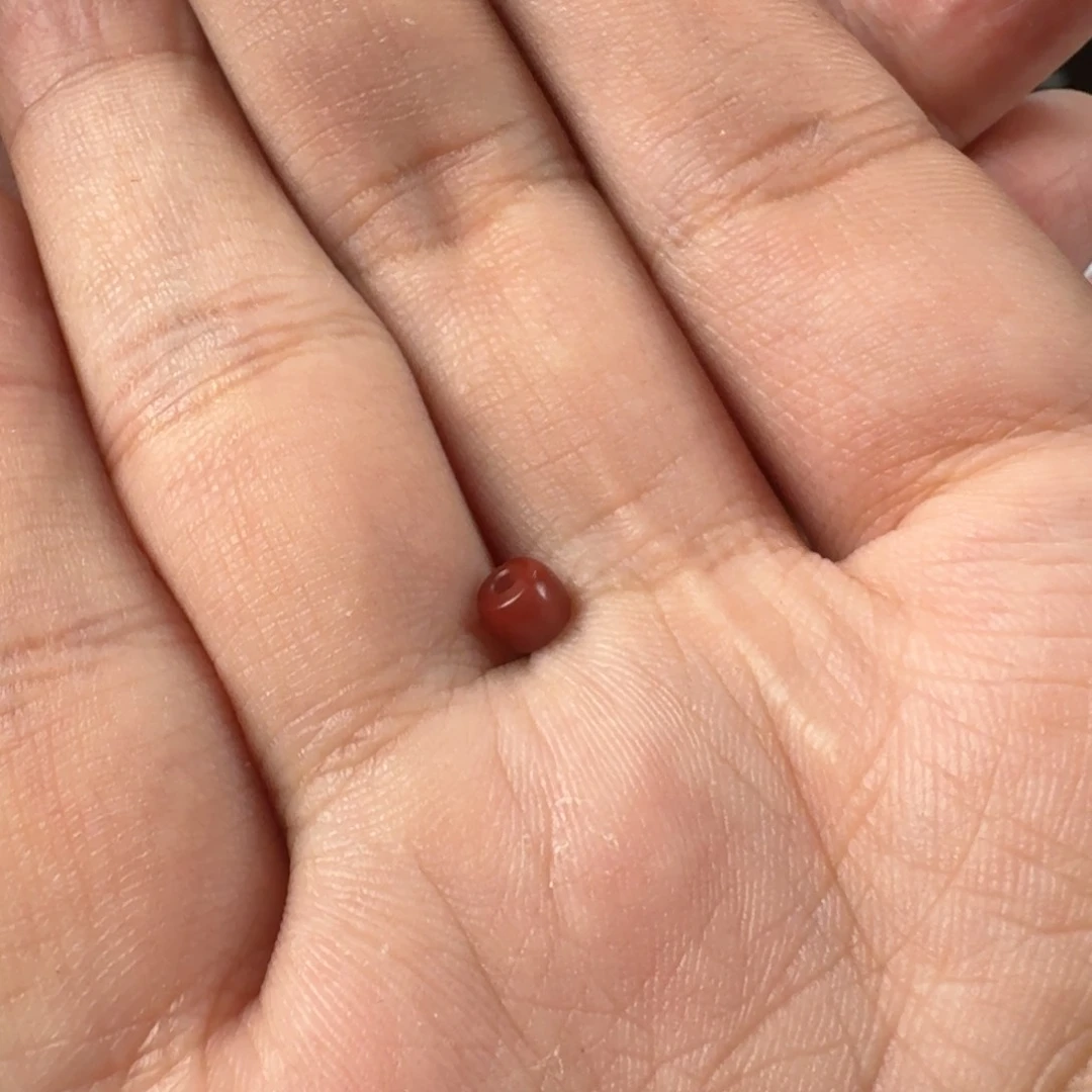 南红玛瑙玫瑰红直切4.8mm未镶嵌W**g