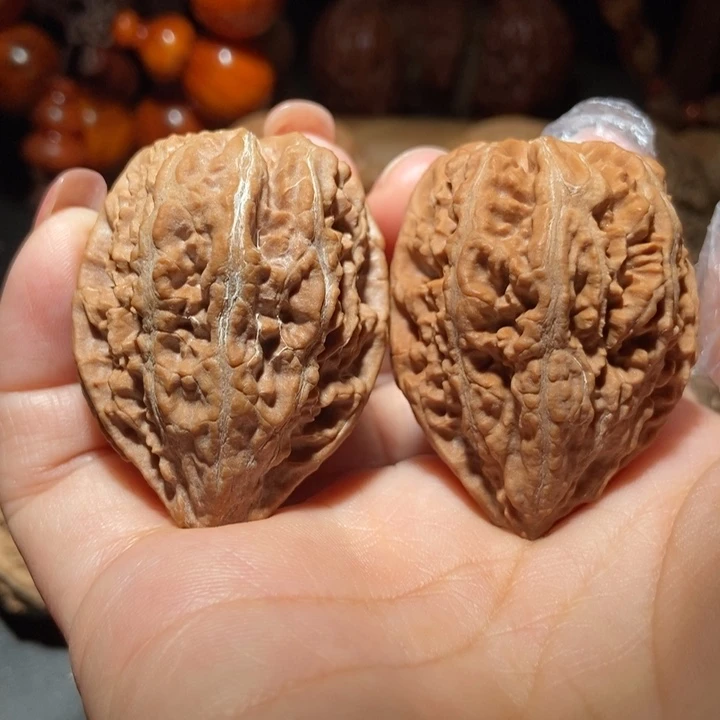 把件文玩核桃东北楸子小雪46