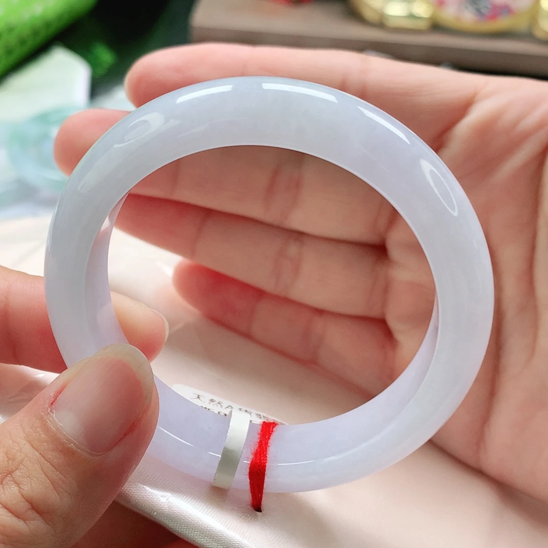 翡翠未镶嵌手镯51正