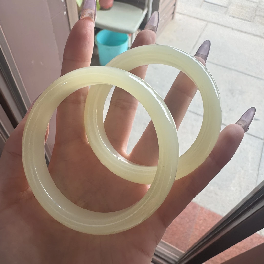 高品质手镯淡黄色口径自选