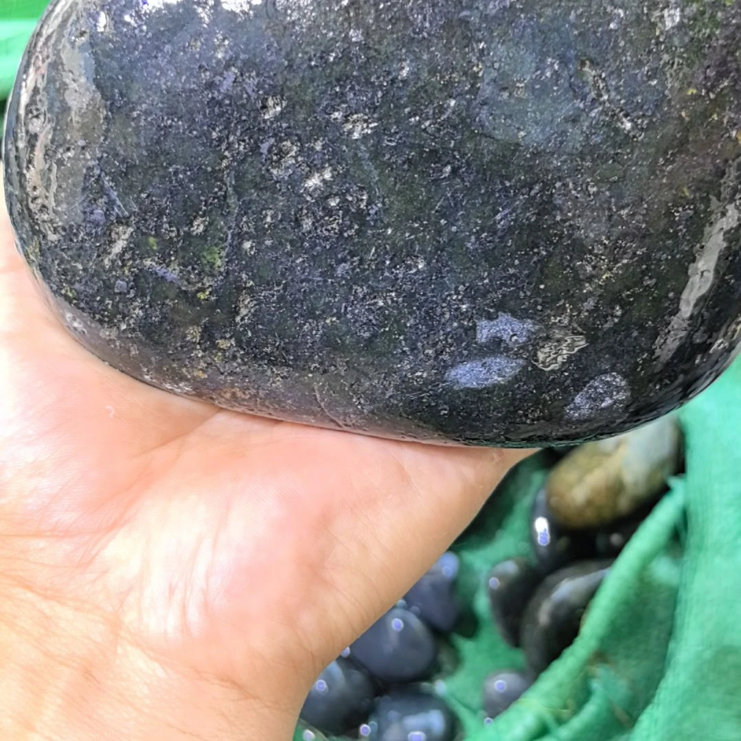 铭***卖有机玻璃藏玉药王石原石摆件切平安无事牌