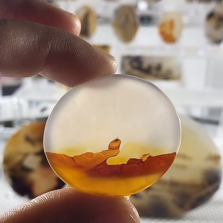 玛瑙/玉髓未镶嵌颈饰