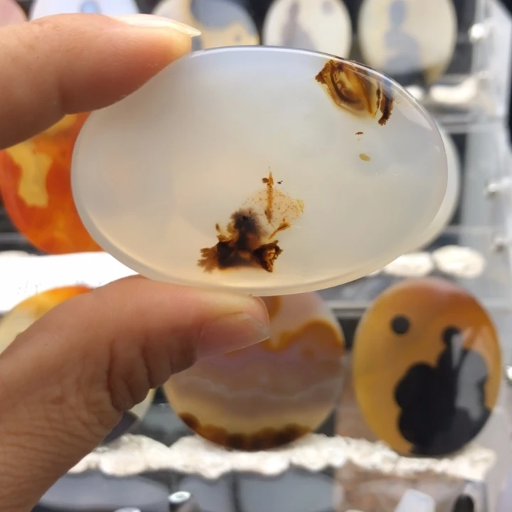 合金玛瑙/玉髓珠宝奇石08