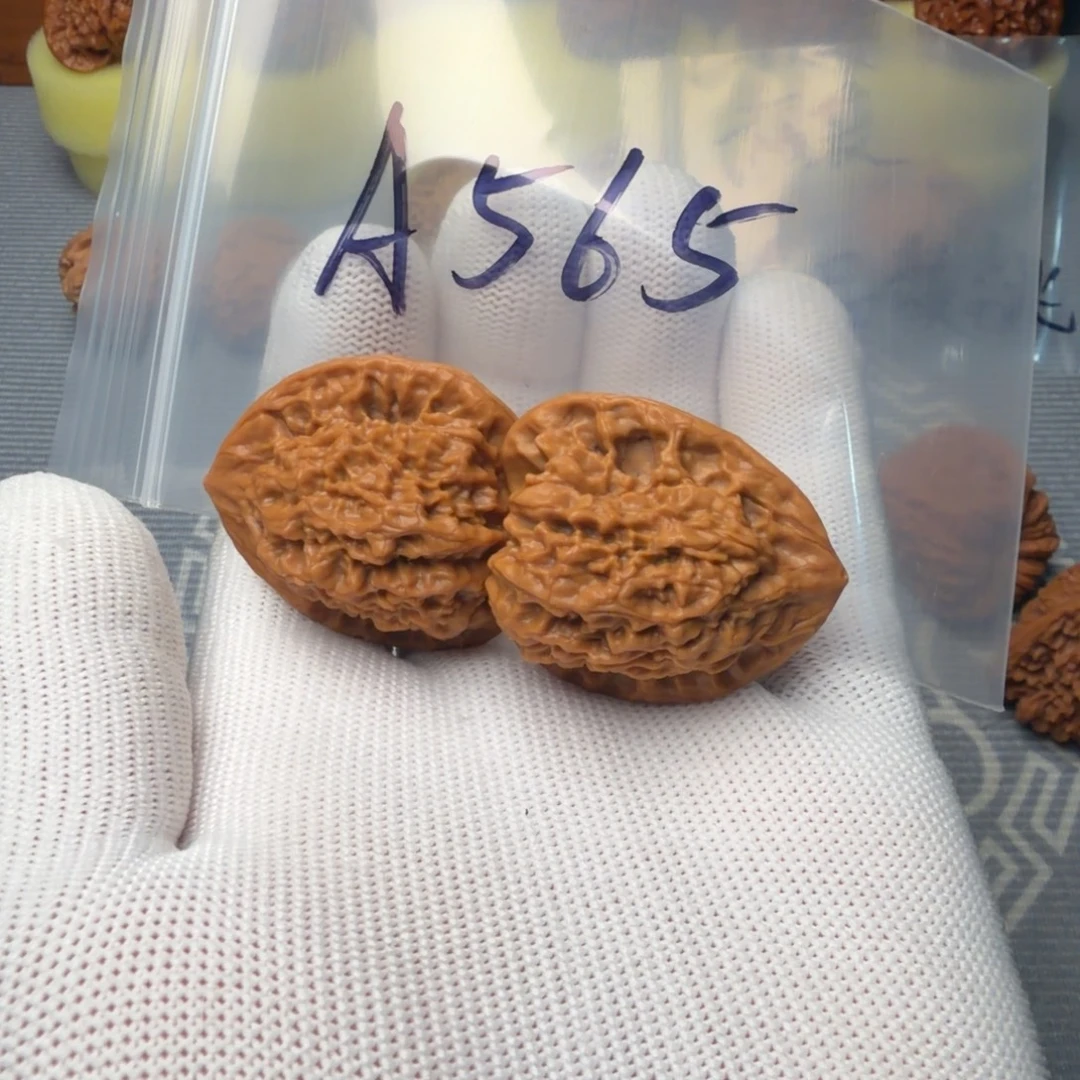 吊坠文玩核桃A565全品关关35