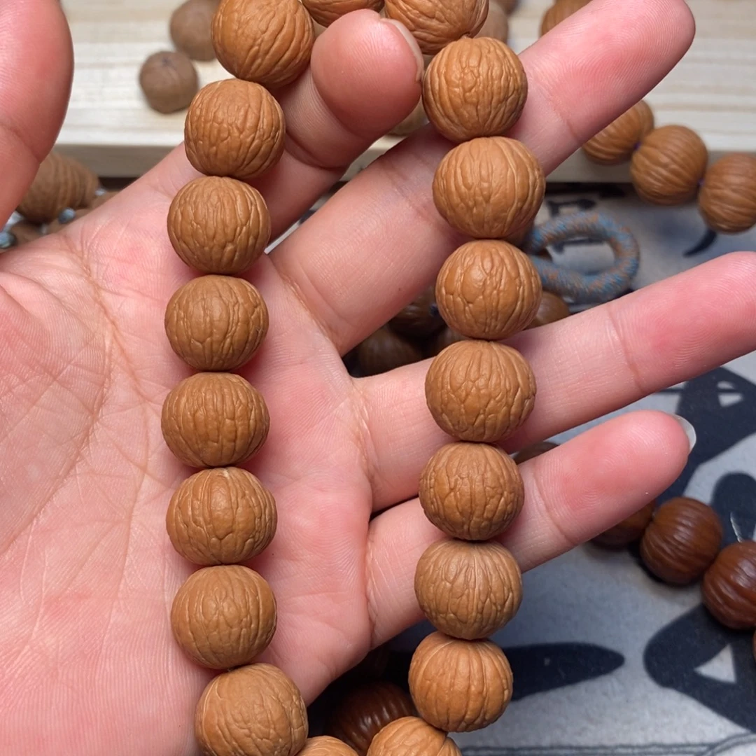 桃核吊坠凤羽手持15