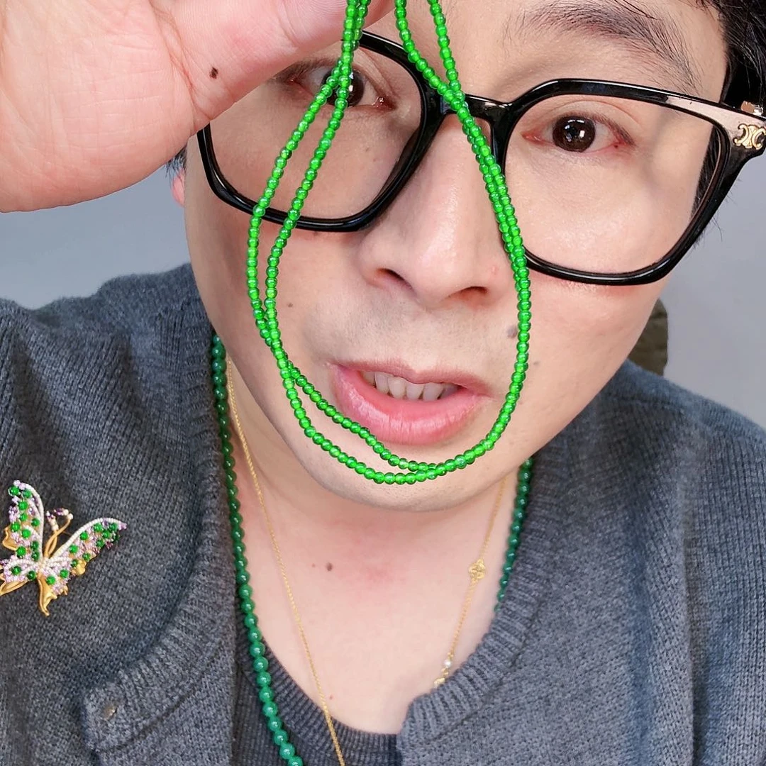 翡翠颈饰未镶嵌一个