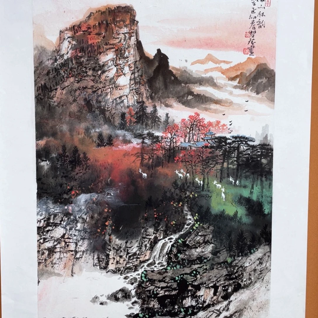 国画莫双发老师作品欣赏
