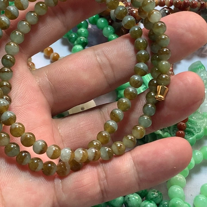 定制翡翠未镶嵌静**下我